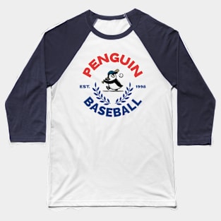 Cute Penguin Baseball Lover Baseball T-Shirt
